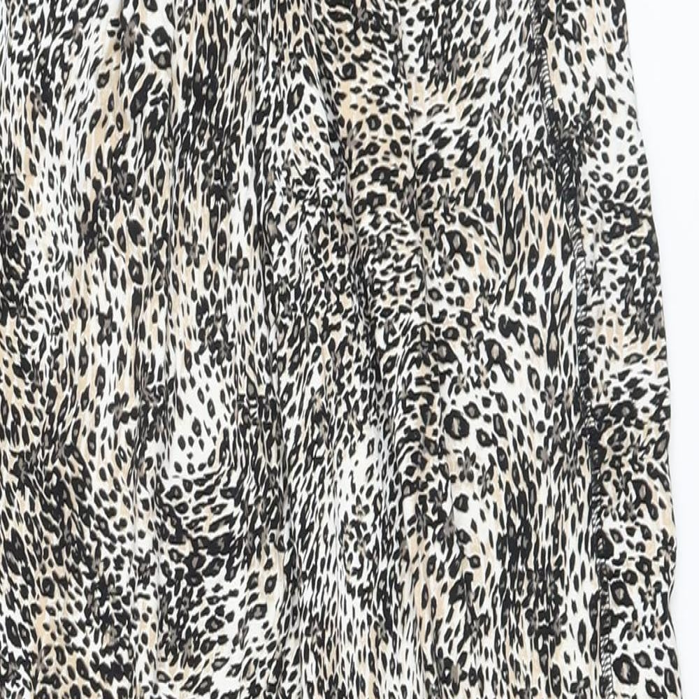 Womens UK Size 6 Marks and Spencer Regular Fit  Beige Trousers