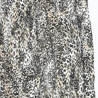 Womens UK Size 6 Marks and Spencer Regular Fit  Beige Trousers