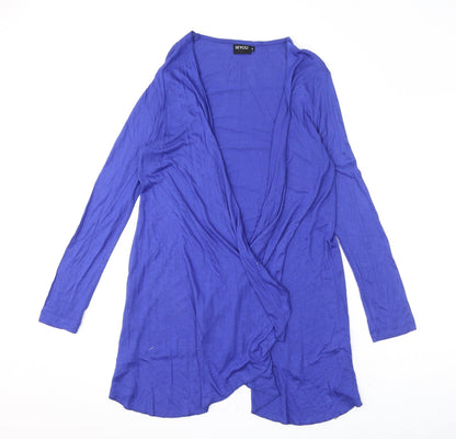 Womens UK Size 14 BeYou Blue Cardigan Jumper