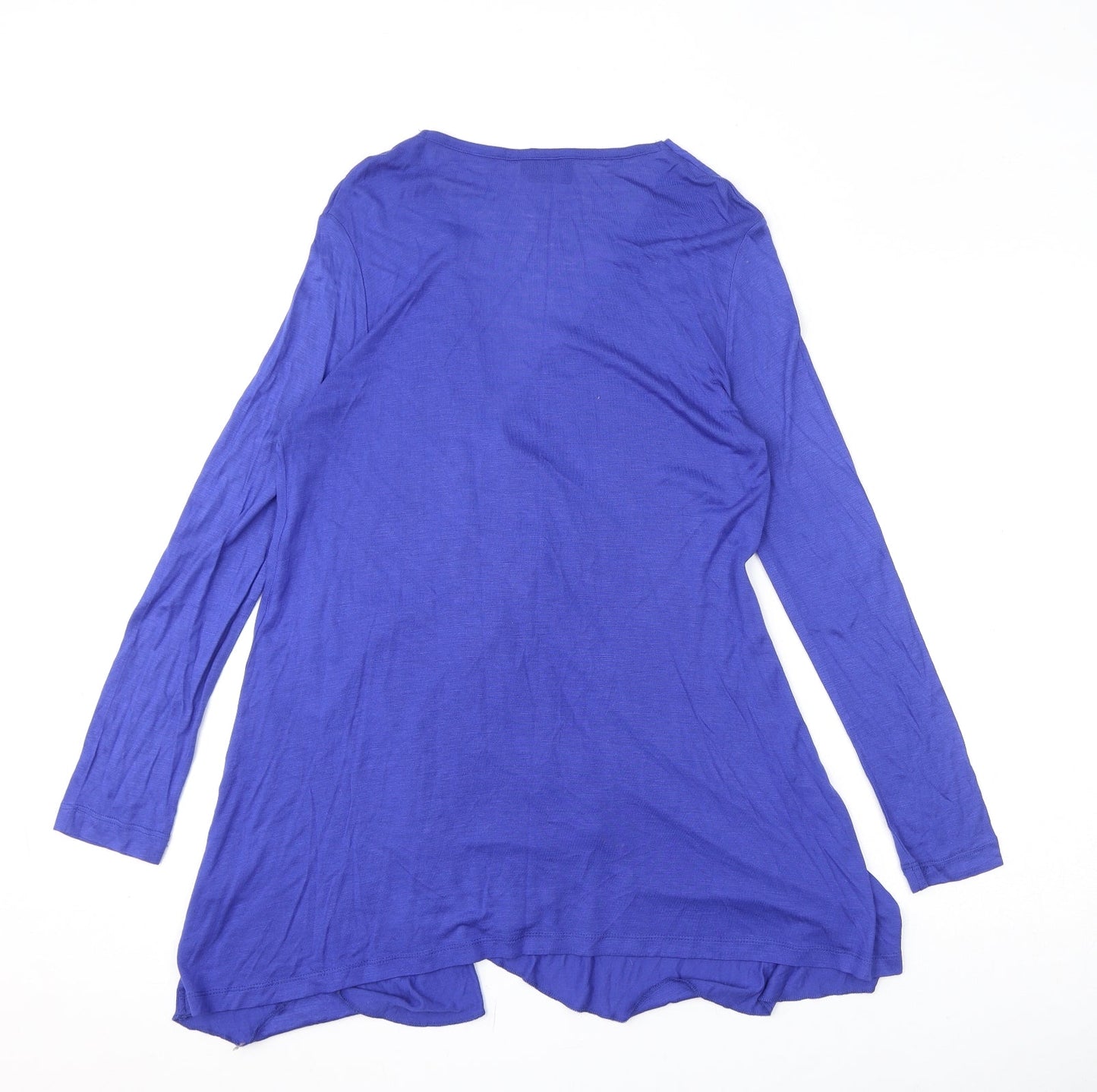Womens UK Size 14 BeYou Blue Cardigan Jumper
