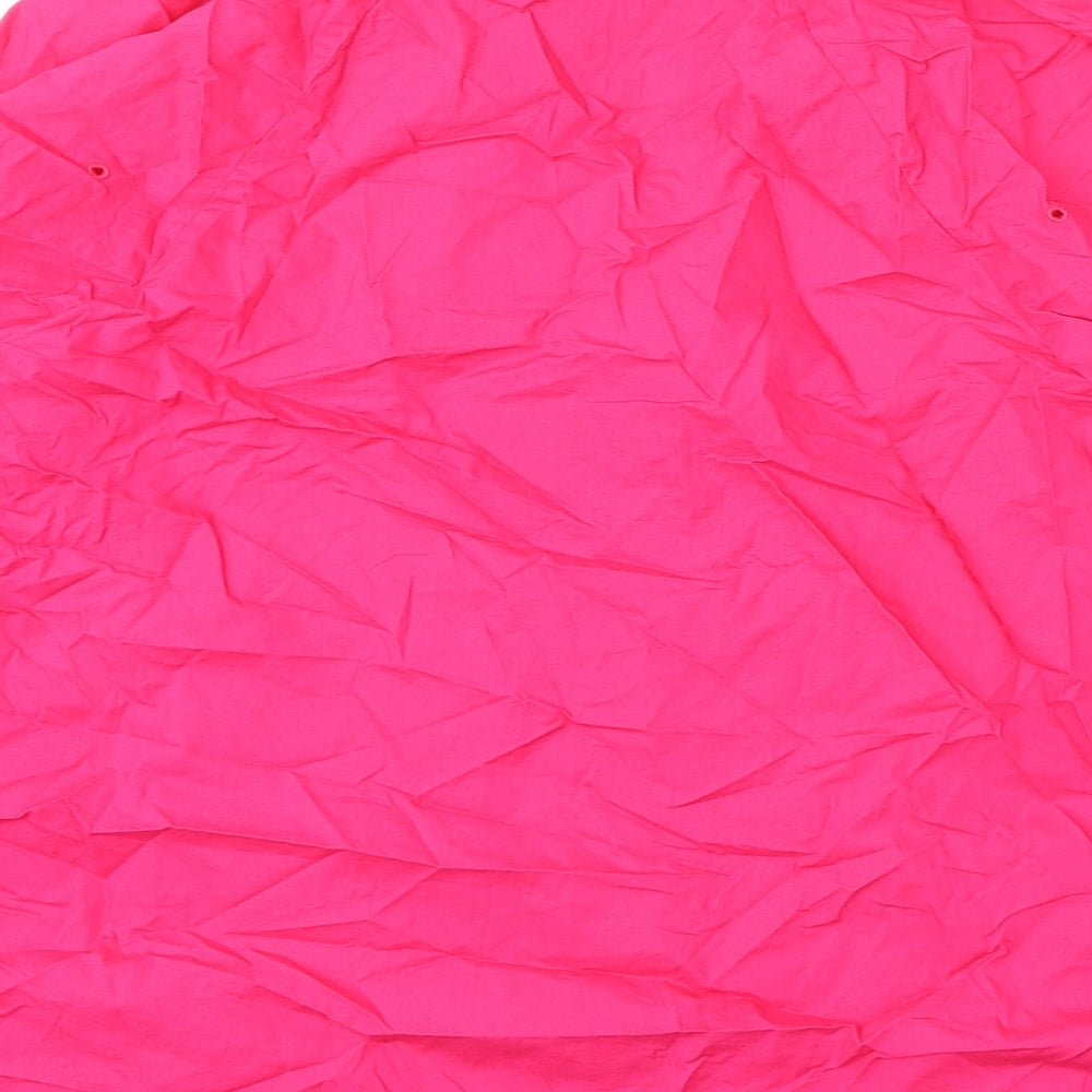 Womens UK Size 12 Marks and Spencer Pink Basic Button-Up