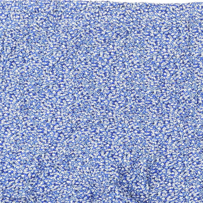 Marks and Spencer Womens Blue Floral Viscose Flare Skirt Size 24