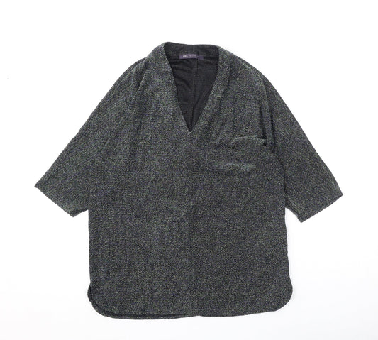 Womens UK Size 12 Marks and Spencer Multicoloured Basic Blouse