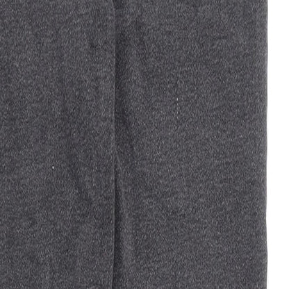 Womens UK Size 8 Stradivarius Regular Fit Straight Grey Jeans