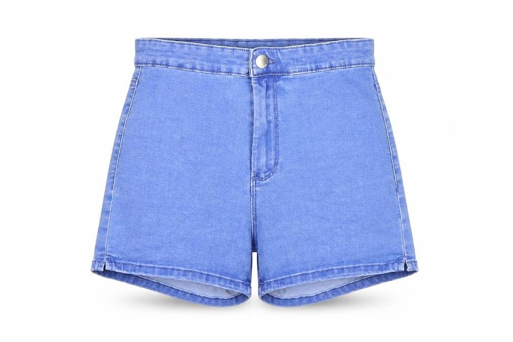 Womens UK Size 10 Denim & Co. Regular Fit Hot Pants Shorts