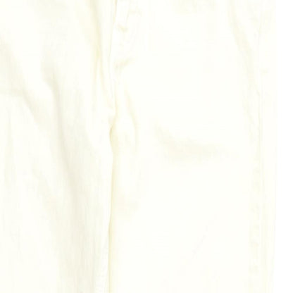 Womens UK Size 27 in Jack Wills Regular Fit Straight Yellow Jeans