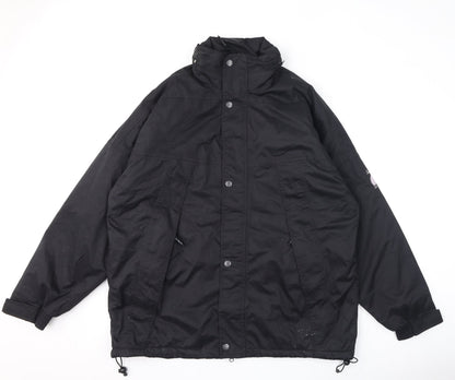 Mens UK Size XL Jack Murphy Black Rain Coat