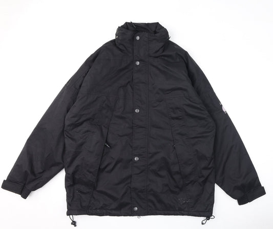 Mens UK Size XL Jack Murphy Black Rain Coat