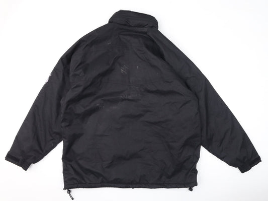 Mens UK Size XL Jack Murphy Black Rain Coat