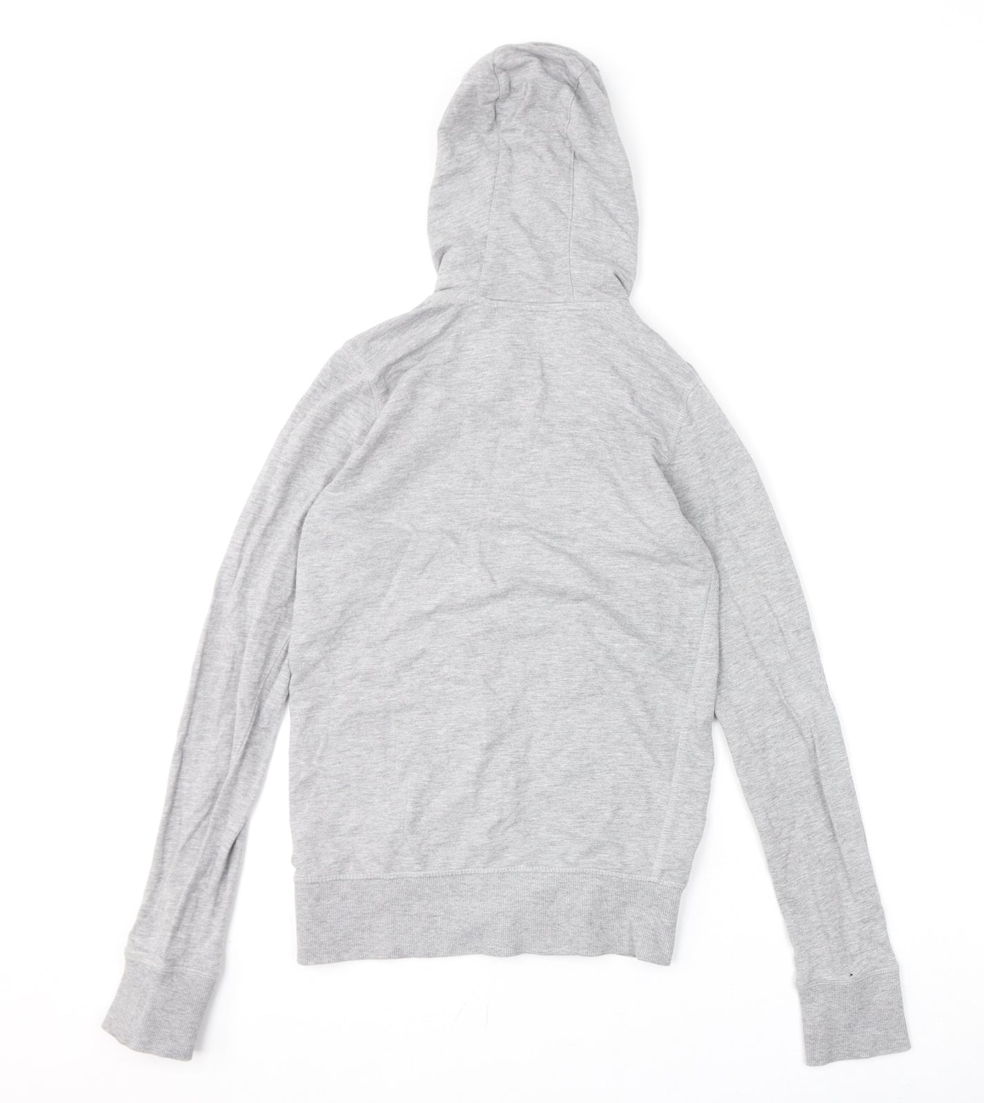 Indigo Girls Grey Cotton Full Zip Hoodie Size 10 Years Zip