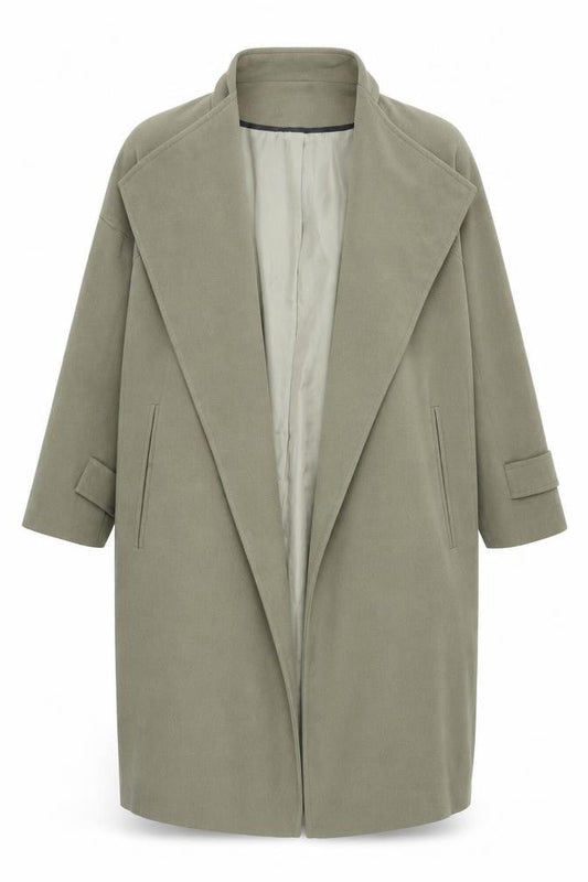 Womens UK Size 8 ASOS Green Overcoat