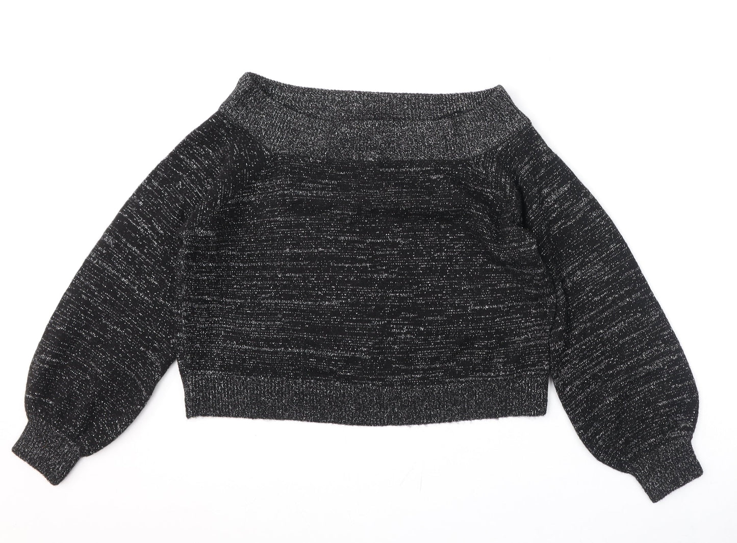 Womens UK Size M Divided by H&M Black Pullover Jumper