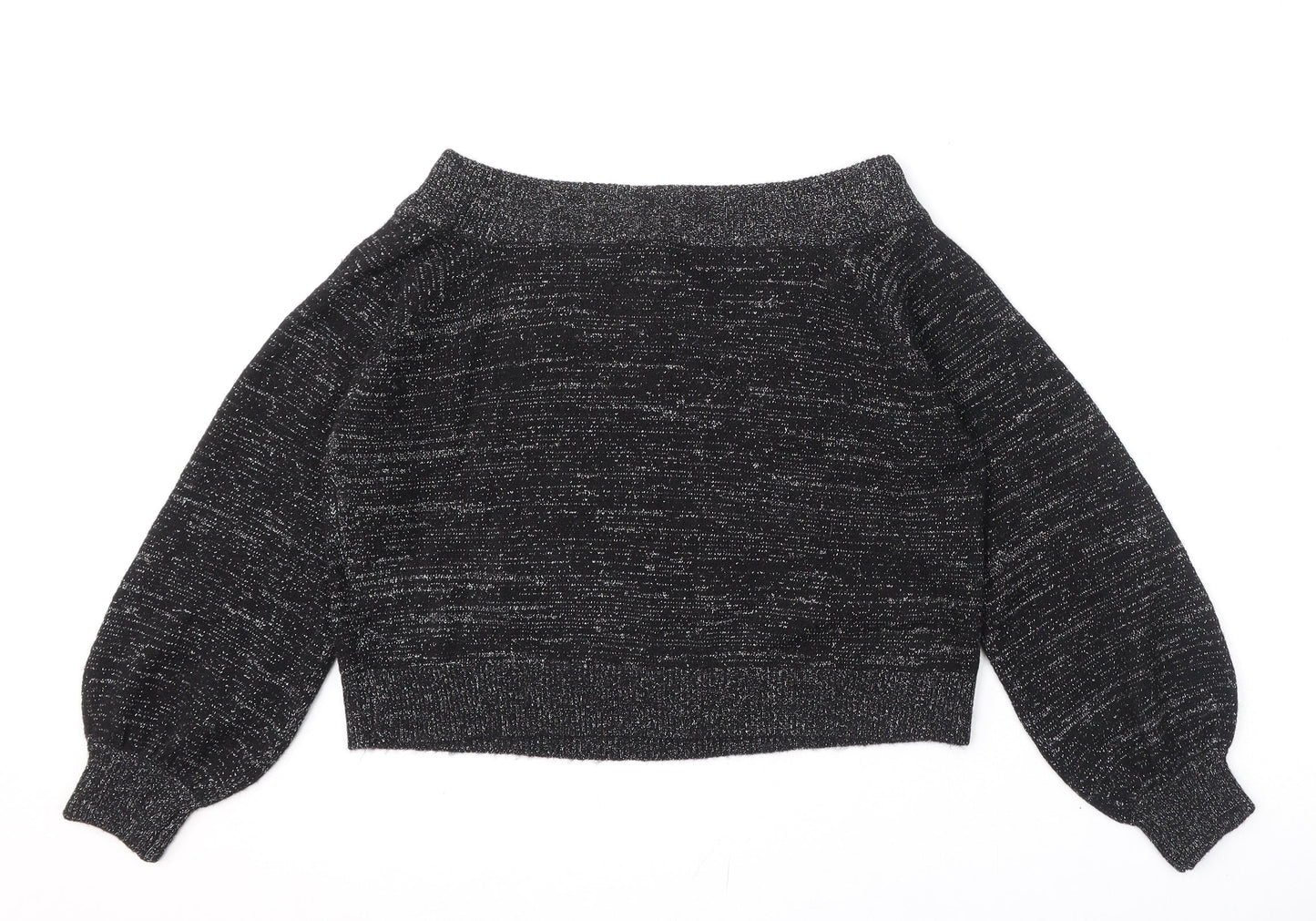Womens UK Size M Divided by H&M Black Pullover Jumper