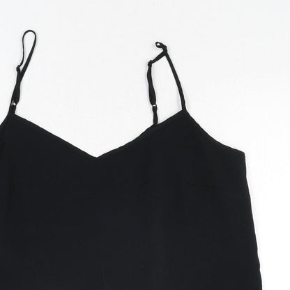 Womens UK Size 14 Marks and Spencer Black Camisole Blouse