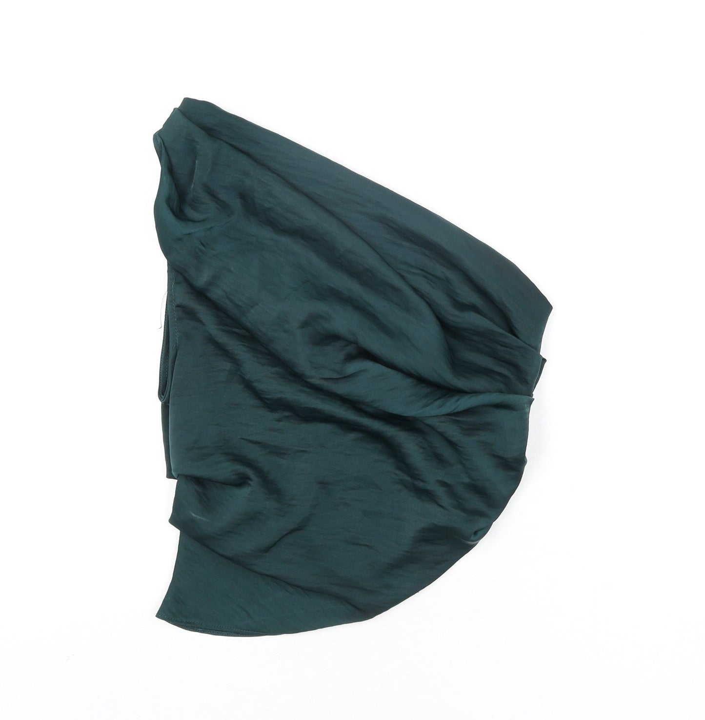 Womens UK Size 8 ASOS Green Basic Blouse