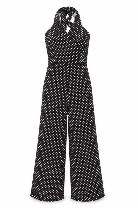Womens UK Size M Oasis One-Piece Black Jumpsuit