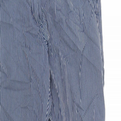 Womens UK Size 12 Marks and Spencer Regular Fit  Blue Trousers