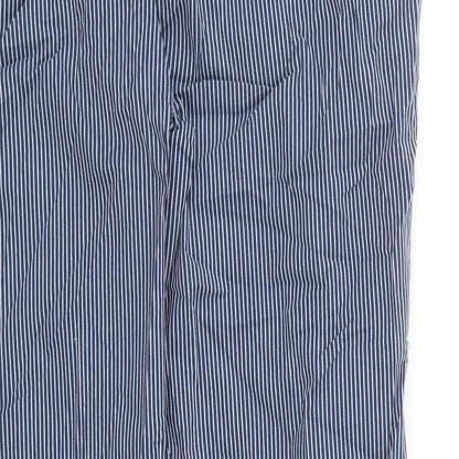 Womens UK Size 12 Marks and Spencer Regular Fit  Blue Trousers