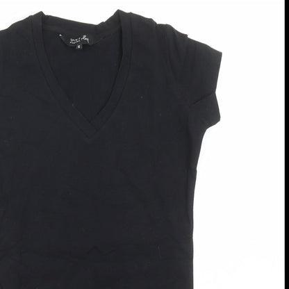 Womens UK Size S Spirit of Arabia Black Basic T-Shirt