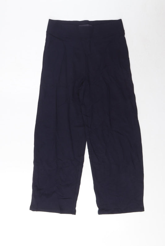 Womens UK Size 6 Marks and Spencer Regular Fit Sweatpants Blue Trousers