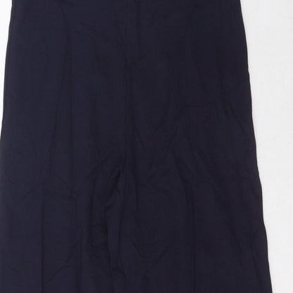 Womens UK Size 6 Marks and Spencer Regular Fit Sweatpants Blue Trousers