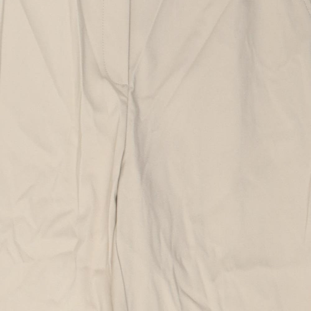 Womens UK Size 18 Marks and Spencer Regular Fit  Beige Trousers