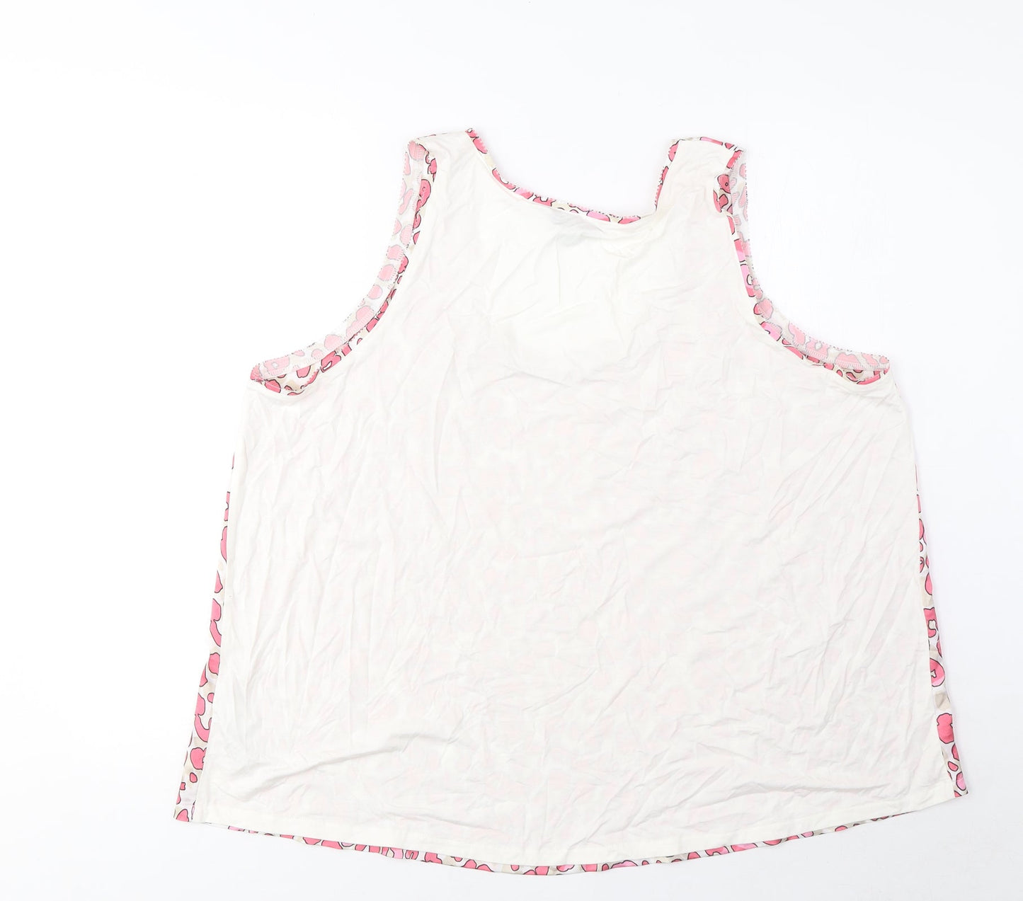 Womens UK Size 18 Marks and Spencer Pink Basic Tank