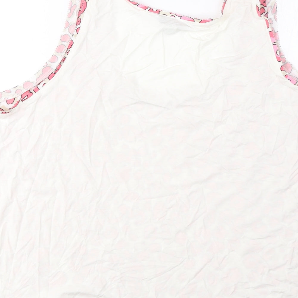 Womens UK Size 18 Marks and Spencer Pink Basic Tank