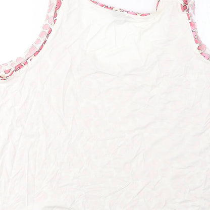 Womens UK Size 18 Marks and Spencer Pink Basic Tank