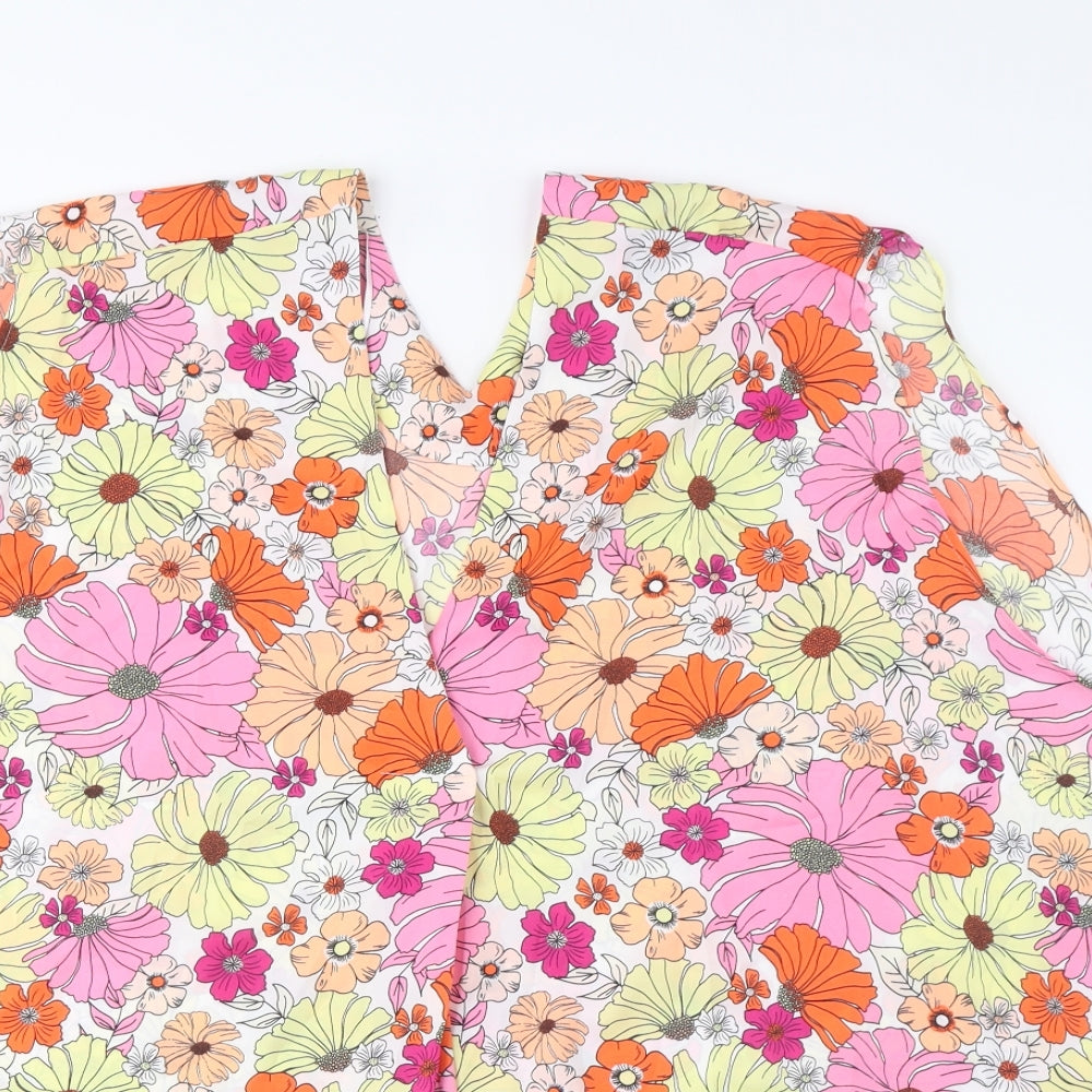 Womens UK Size 24 Marks and Spencer Multicoloured Basic Tank
