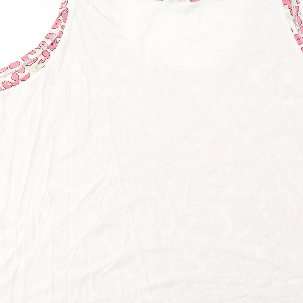 Womens UK Size 24 Marks and Spencer Pink Basic Tank