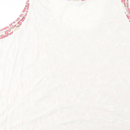 Womens UK Size 24 Marks and Spencer Pink Basic Tank