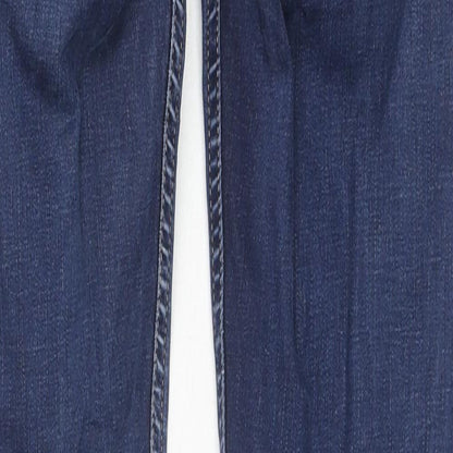 Levi's Womens Blue Cotton Skinny Jeans Size 27 in L30 in Slim Zip