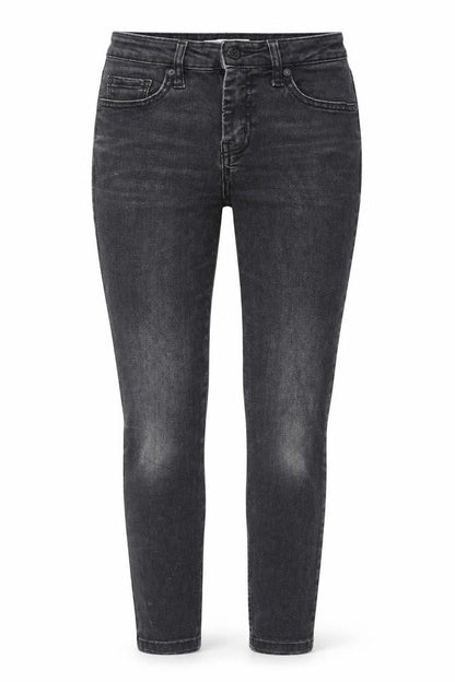 Womens UK Size 8 Mango Regular Fit Skinny Grey Jeans