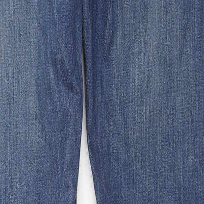 Mens UK Size 30 in Topman Regular Fit Skinny Blue Jeans