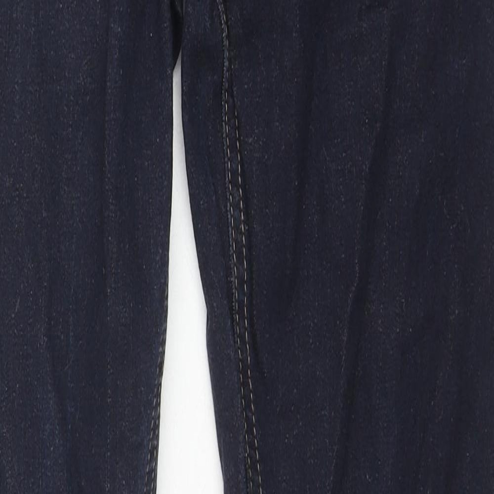 Easy Mens Blue Cotton Skinny Jeans Size 28 in L32 in Regular Zip