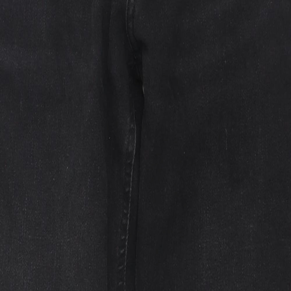 Denim & Co. Mens Blue Cotton Straight Jeans Size 30 in L30 in Regular Zip