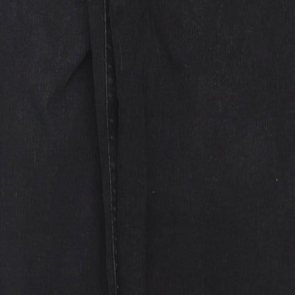 Denim & Co. Mens Blue Cotton Straight Jeans Size 30 in L30 in Regular Zip