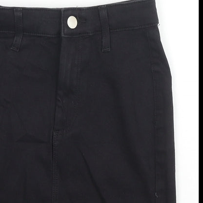 Womens UK Size 6 Topshop A-Line Denim Skirt