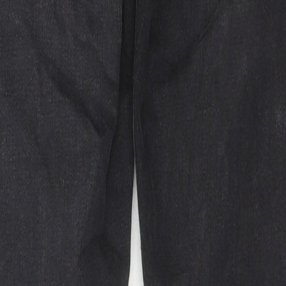 Womens UK Size 28 in H&M Regular Fit Skinny Black Jeans