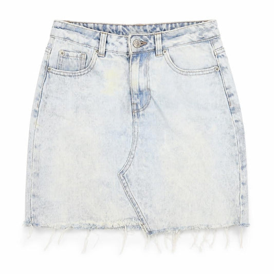 Womens UK Size 8 New Look A-Line Denim Skirt