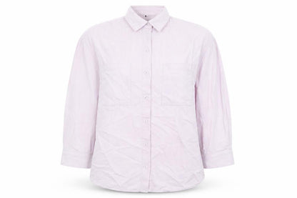 Womens UK Size XS Divided by H&M Pink Basic Button-Up