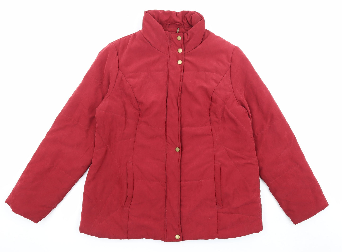 Womens UK Size 16 BHS Red Jacket