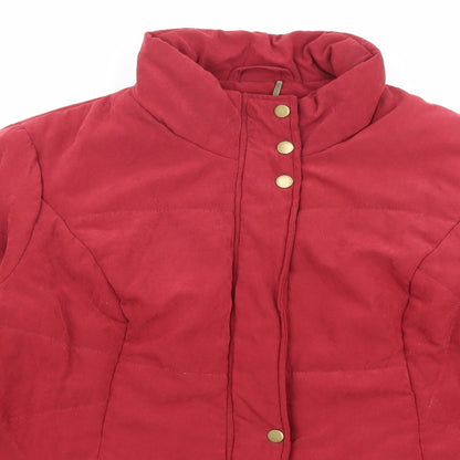 Womens UK Size 16 BHS Red Jacket