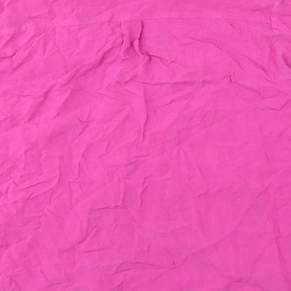 Womens UK Size 2 Hawes & Curtis Pink Basic Button-Up