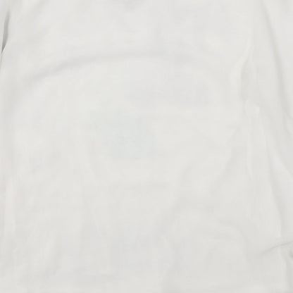 Womens UK Size S Phase Eight White Basic Blouse
