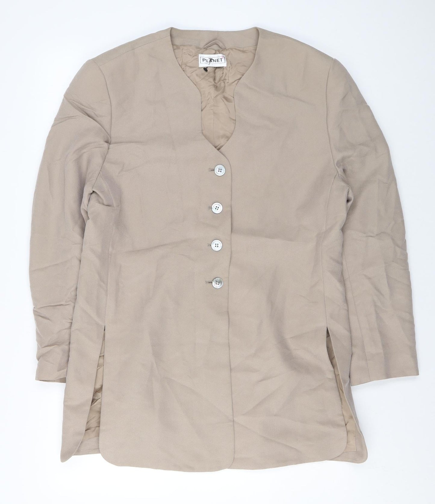 Womens UK Size 16 Planet Beige Jacket