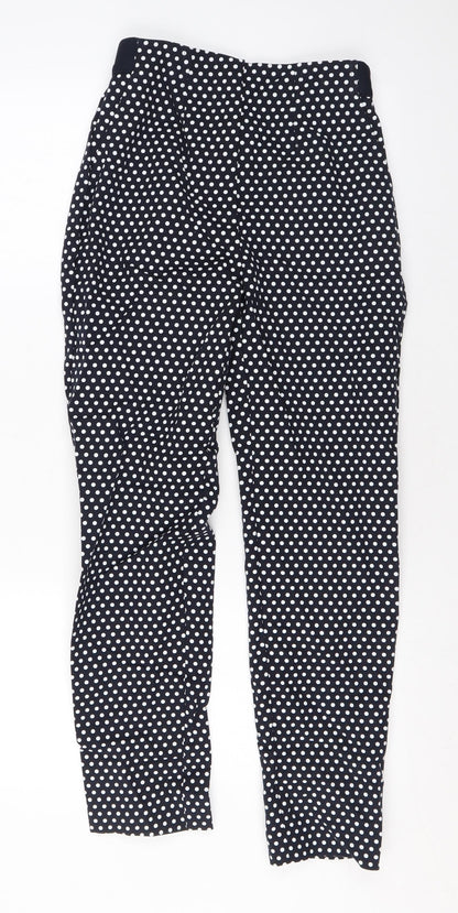 Womens UK Size 6 Marks and Spencer Regular Fit  Blue Trousers