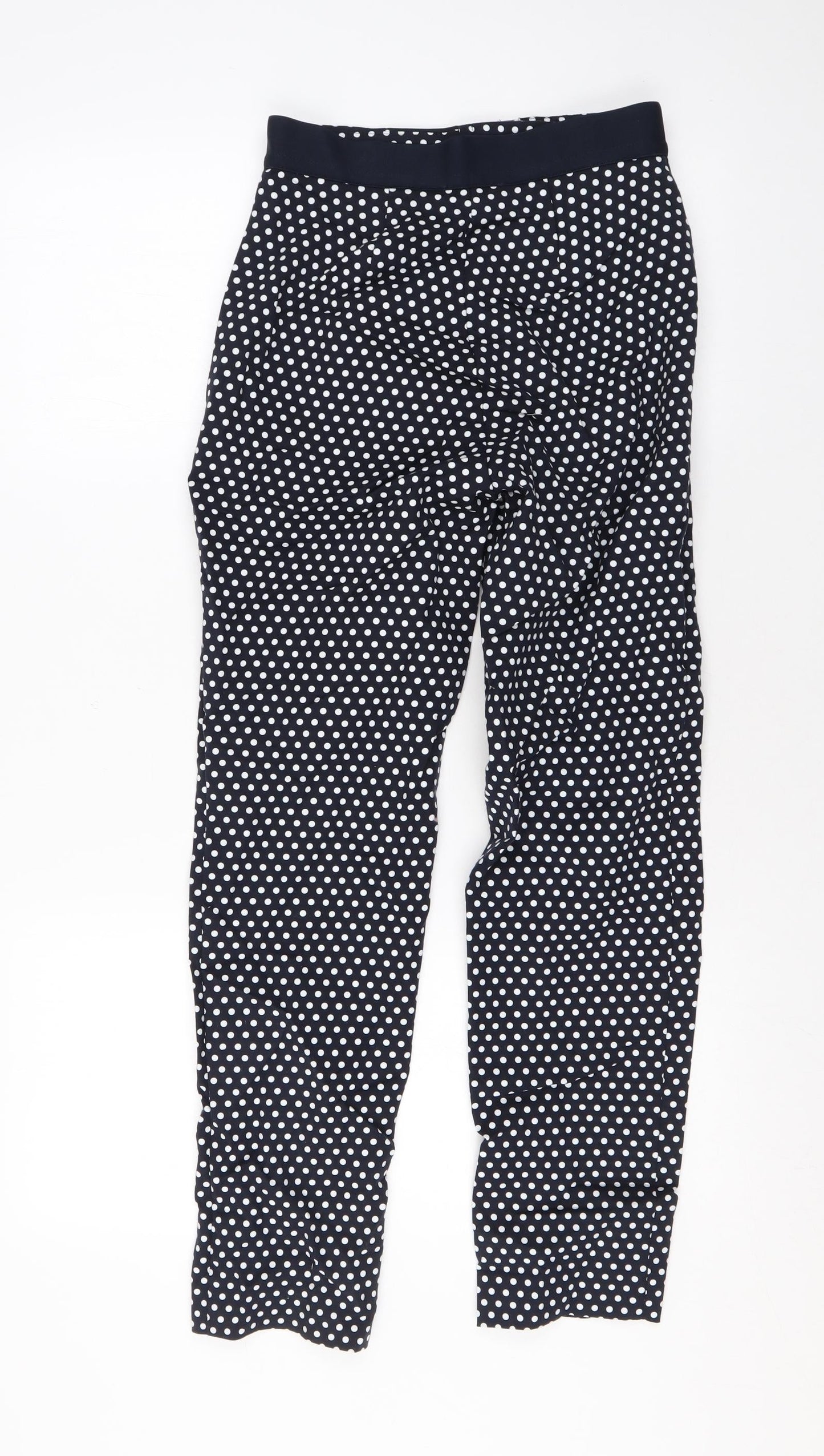 Womens UK Size 6 Marks and Spencer Regular Fit  Blue Trousers