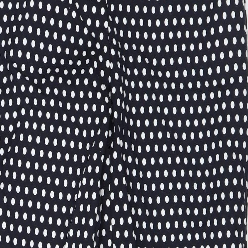 Womens UK Size 6 Marks and Spencer Regular Fit  Blue Trousers